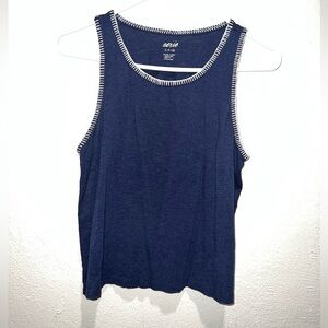 Aerie Blue Sleeveless Tank Top
